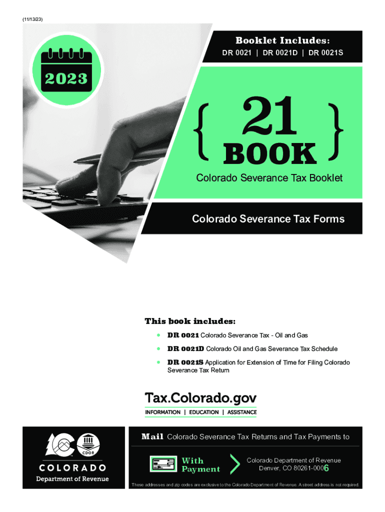 Book 21 If You Are Using a Screen Reader or Other Assistive Technology, Please Note that Colorado Department of Revenue Forms an