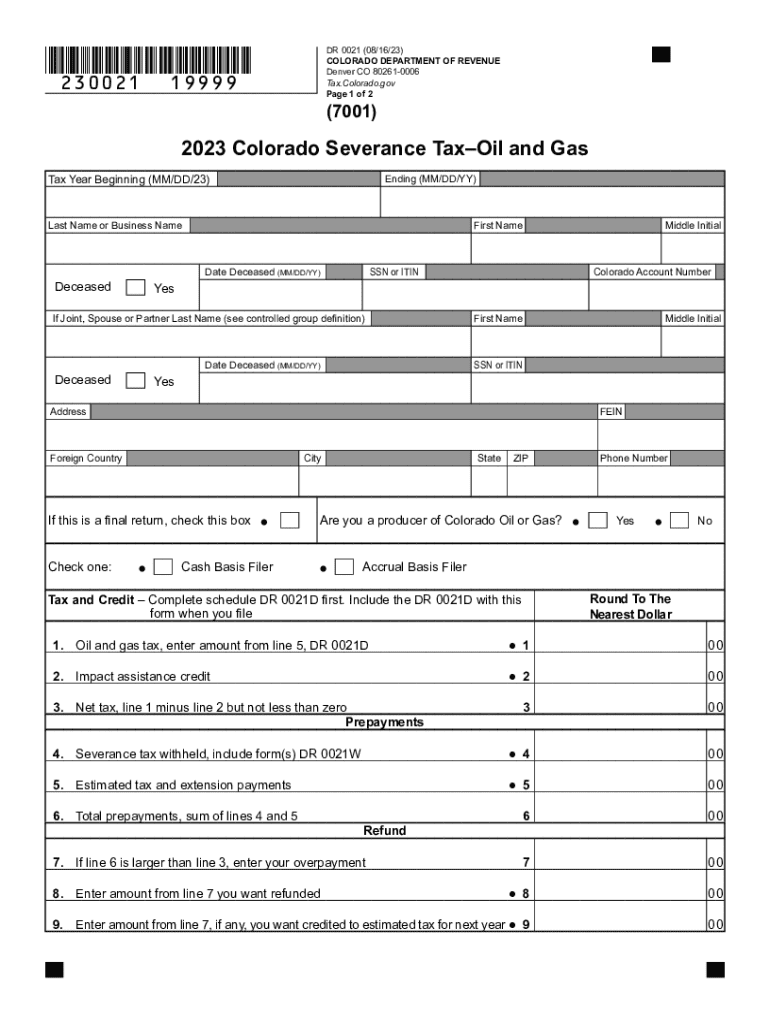 Book 21 If You Are Using a Screen Reader or Other Assistive Technology, Please Note that Colorado Department of Revenue Forms an