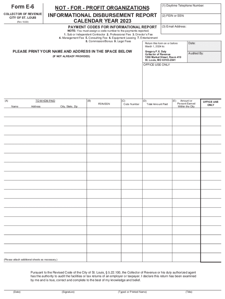 Collector of Revenue HomepageGregory F X Daly  Form