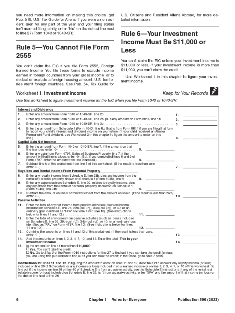  Earned Income Credit EIC Wisconsin Department of Revenue 2022