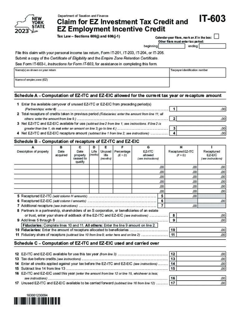  Fillable Online Tax Ny N Ew York State Department 2023-2024