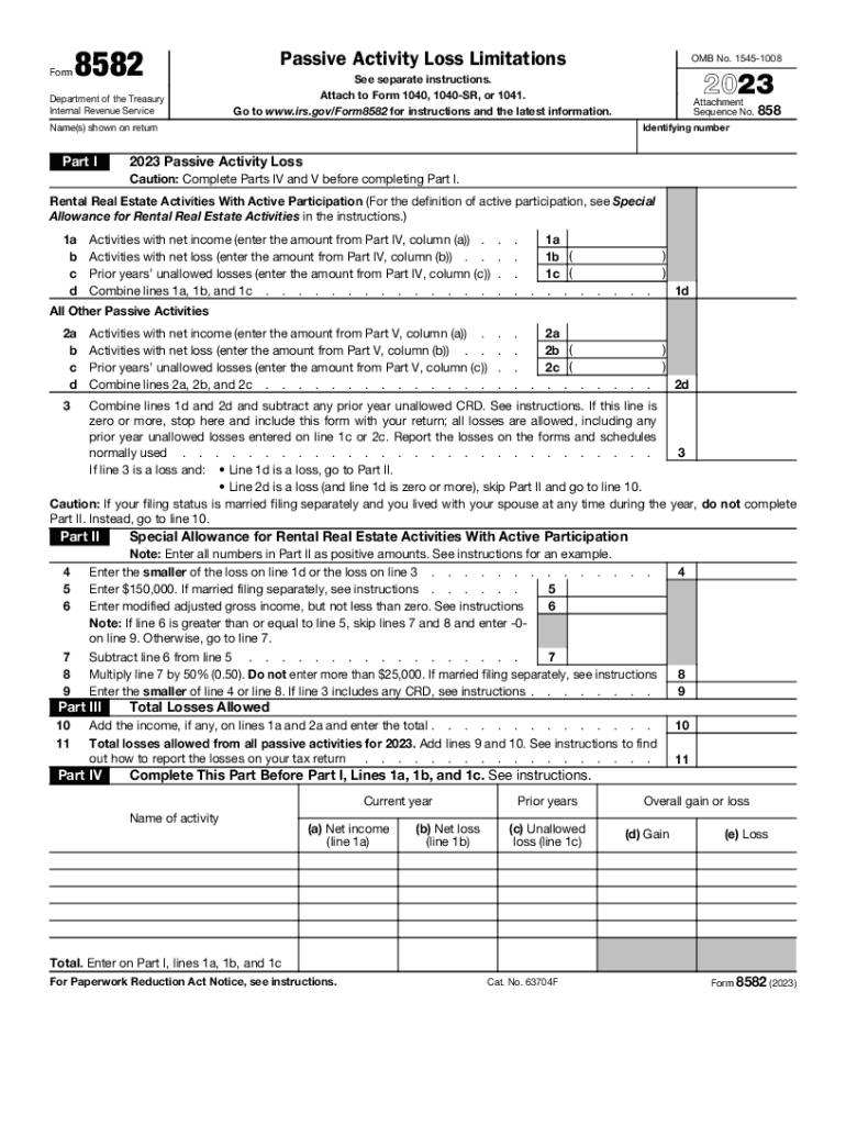  8582 Worksheets 2023-2024