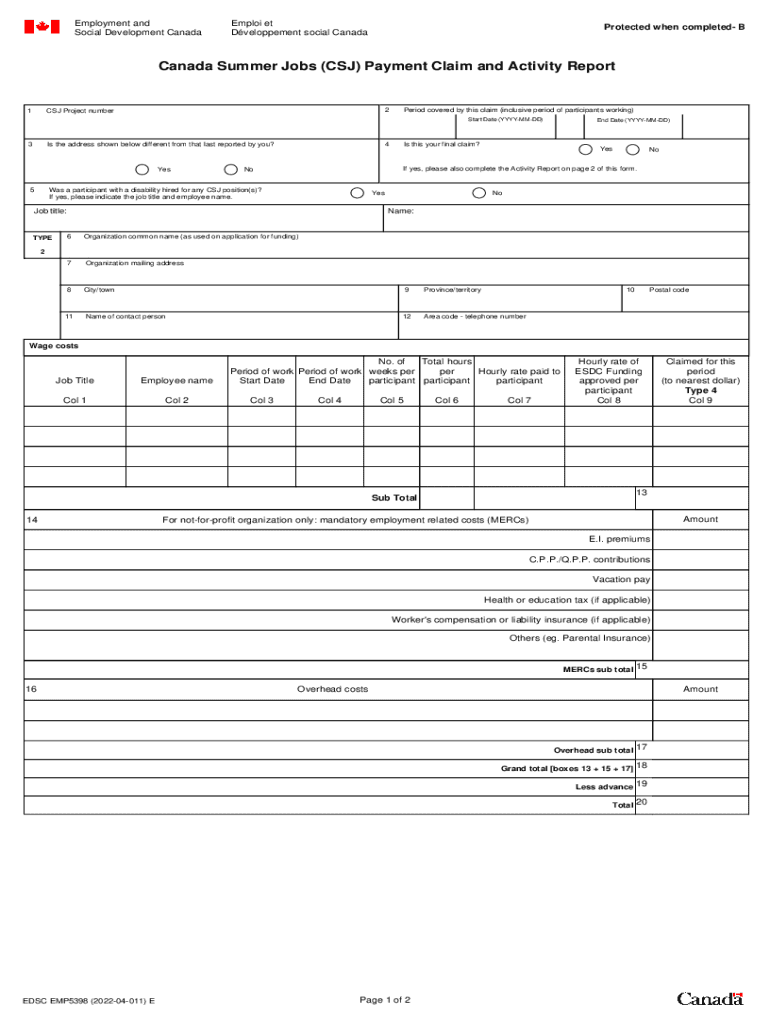  Jobs Csj Report 2022-2024