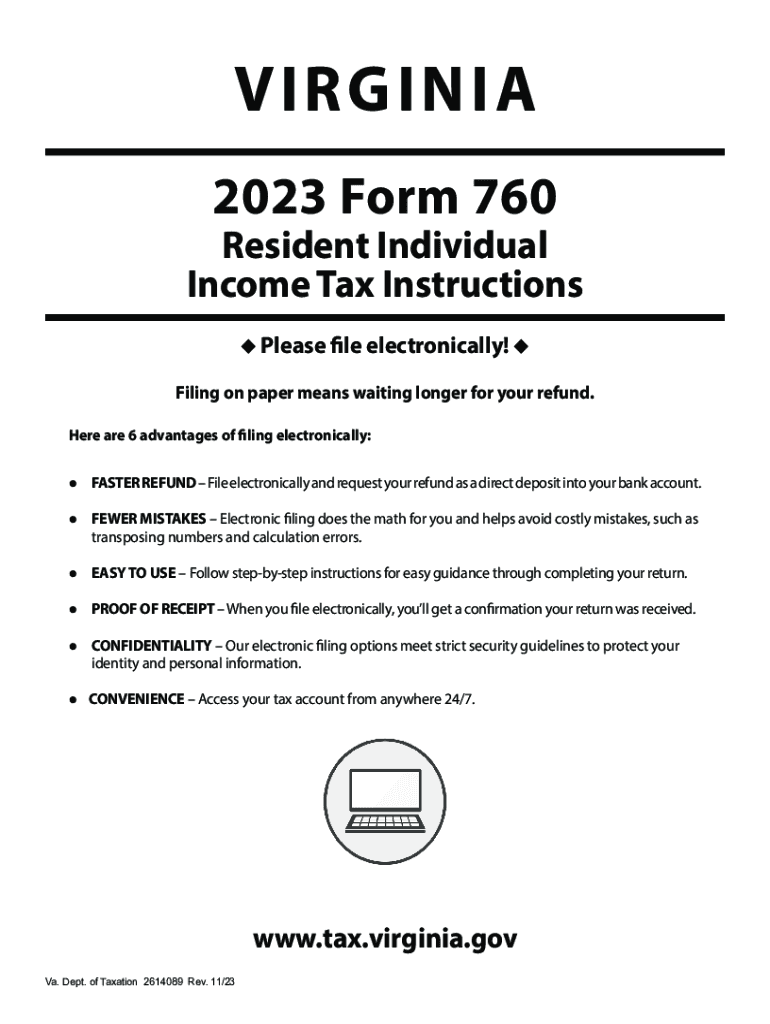  Draft Form 760 Resident Individual Income Tax Instructions Form 760 Resident Individual Income Tax Instructions 2022