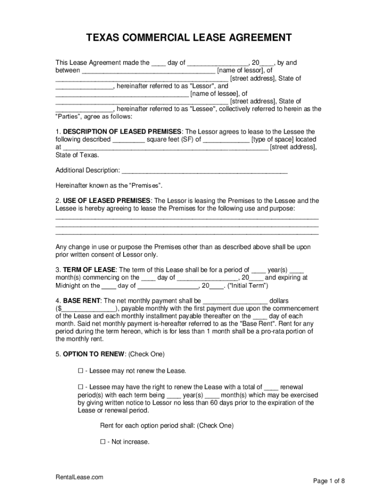  the STATE of TEXAS LEASE AGREEMENT COUNTY 2021-2024