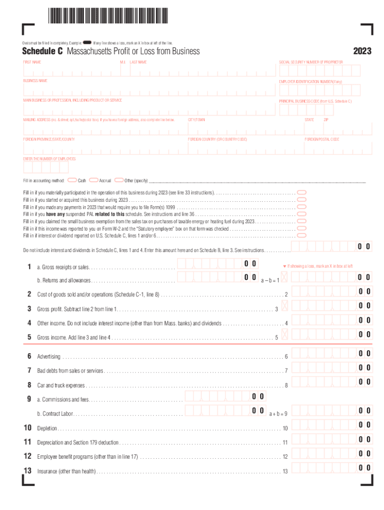  Form 1 NRPY Mass NonresidentPart Year Resident Tax 2023-2024