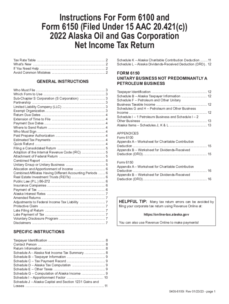  Alaska Sales Tax Information, Office of the State Assessor 2019