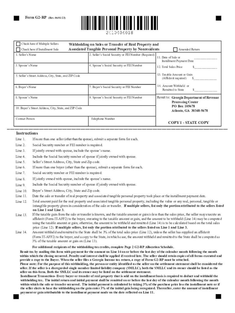  Print Form G2 RP Clear Rev 060123 Check He 2023-2024