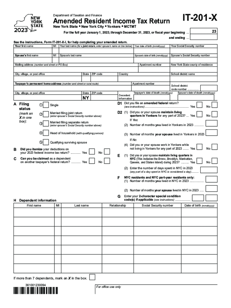  Ny State Income Tax Form Fill Out and Sign 2023-2024