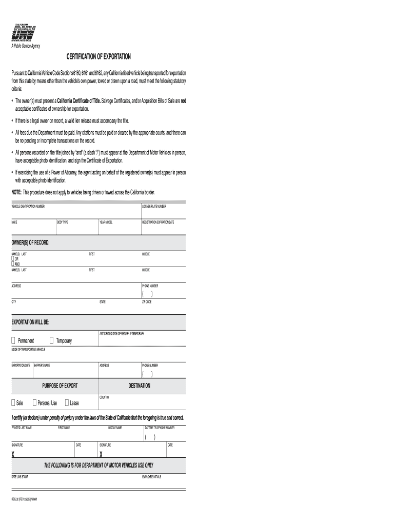 Dmv Inv 32 PDF  Form