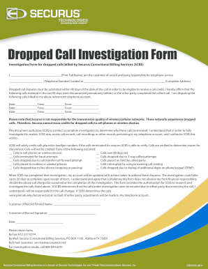 Securus Refund - Fill Out and Sign Printable PDF Template | signNow
