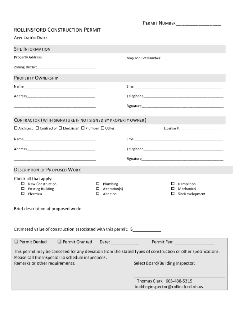 Park County Solar Permit Application  Form