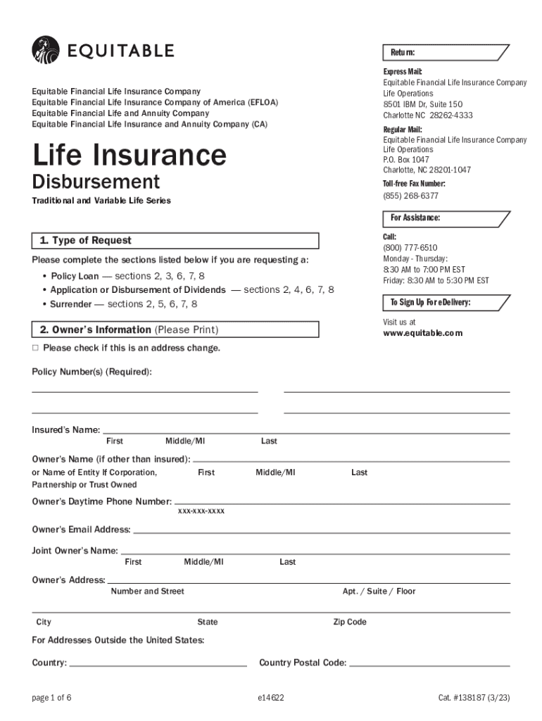  Form POS AM EQUITABLE FINANCIAL LIFE 2023-2024