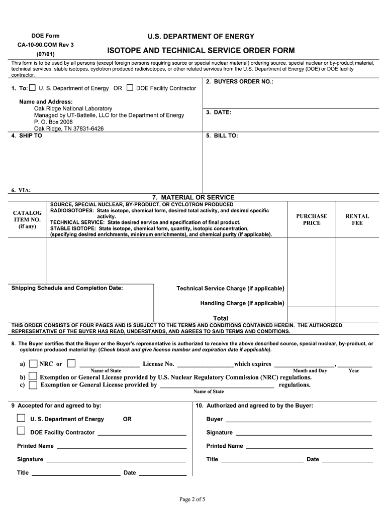 Form Ca 10