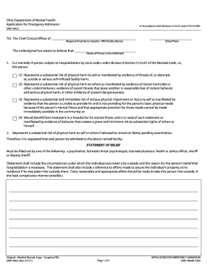 Ohio Pink Slip Form