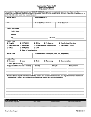 Security Guard Incident Report Template Word  Form