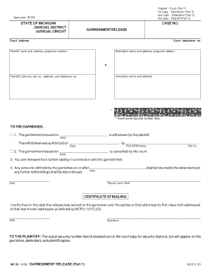 Michigan Courts  Form