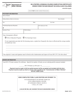 Mv 278  Form