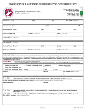 Peia Prior Authorization Form