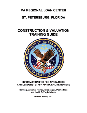 CONSTRUCTION VALUATION TRAINING GUIDE Benefits Va  Form