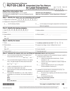 Rut 25 Lse  Form