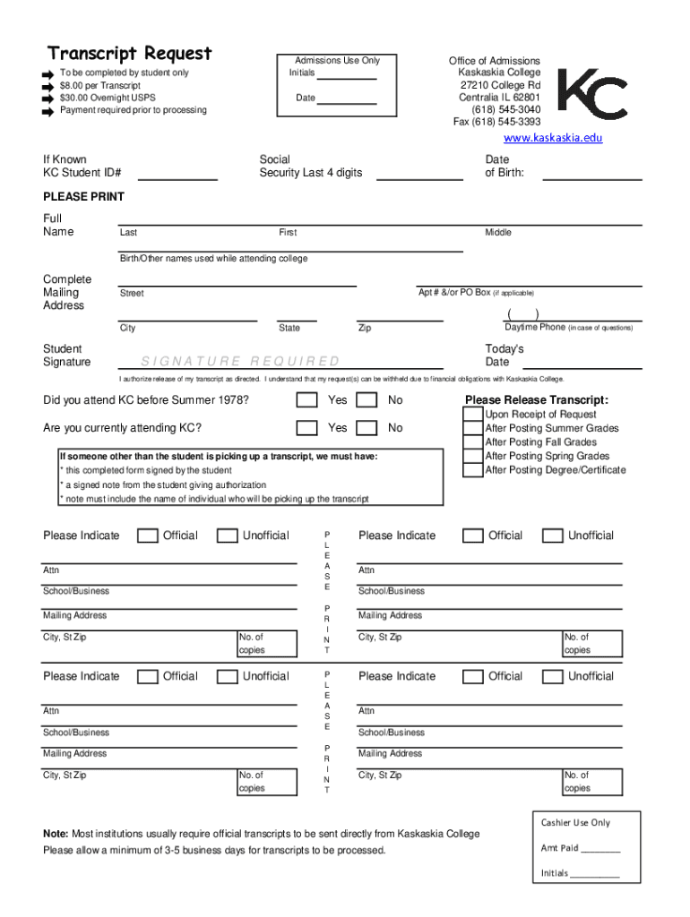  Transfer to KC 2024