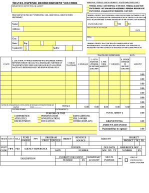 virginia tech travel estimate and approval form