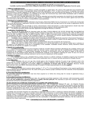 Bpsc Form Download