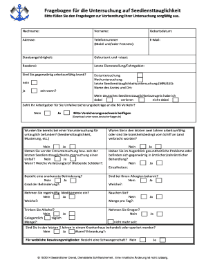 Seediensttauglichkeit Sterreich  Form