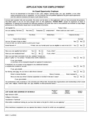 Cousins Supermarket  Form