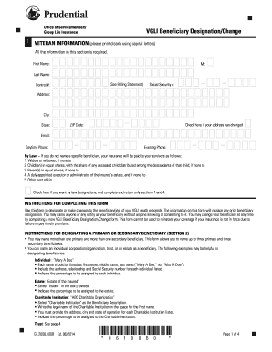  Prudential Designation Change 2014-2024