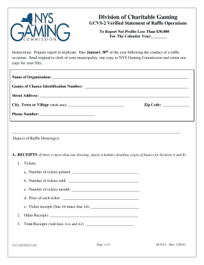 Gcvs 2  Form