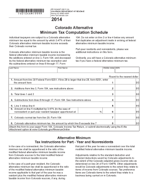 104AMT Colorado Gov  Form