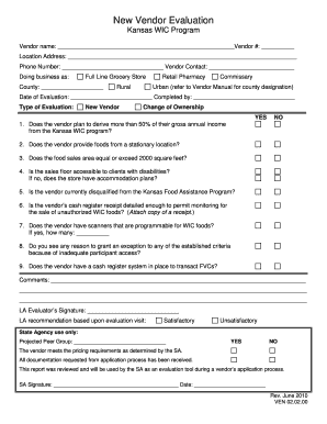  Scorecard Vendor Evaluation Template 2010