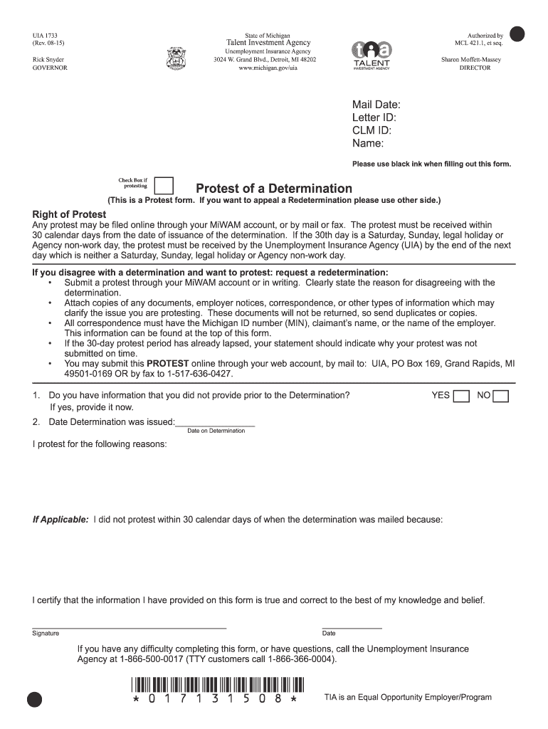 Uia 1733  Form