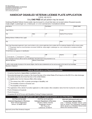 DR 2384 062410 Colorado  Form