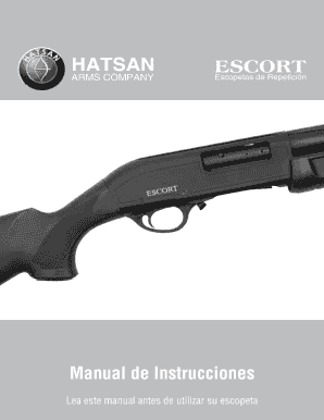 Partes De La Escopeta Hatsan Escort  Form