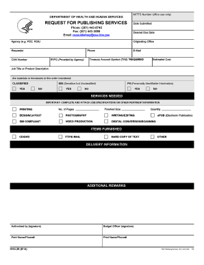 Hhs 26 Form