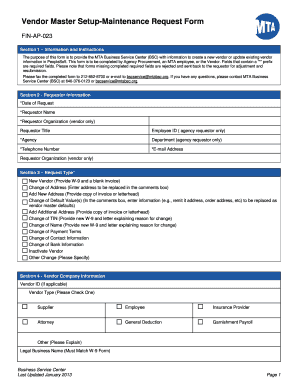  MTA BSC Work Procedure C2FO 2013