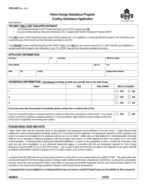  Assistance Cooling Application 2014-2024