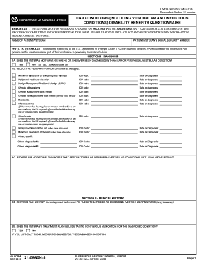 Va Form 21 0960n 1