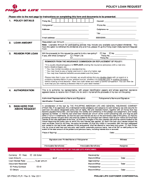 Philam Life Loan Calculator  Form