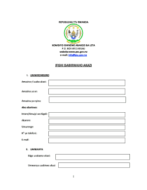 Get and Sign Application Form Mifotra