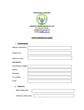 Application Form Mifotra