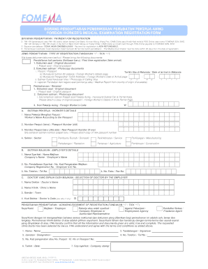 Fomema Form