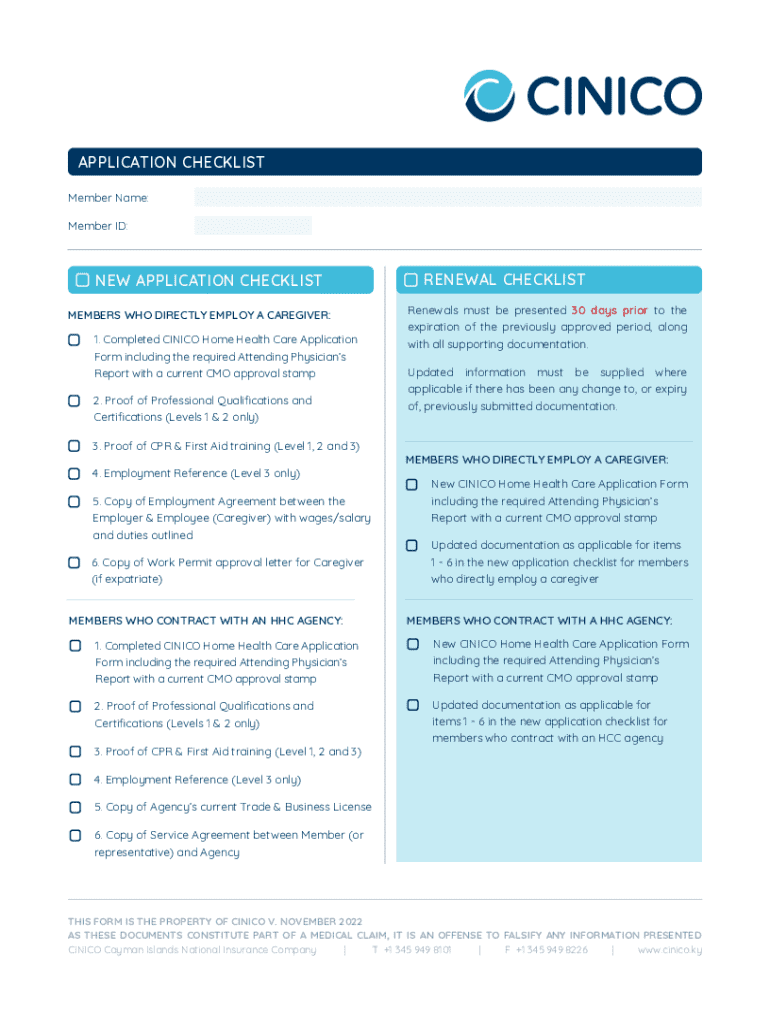  Home Health Care is Limited to Groups 2022-2024