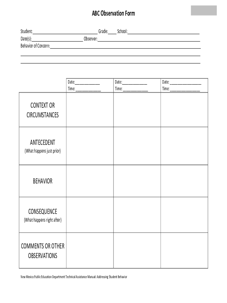 Addressing Student Behavior Reproducible Forms