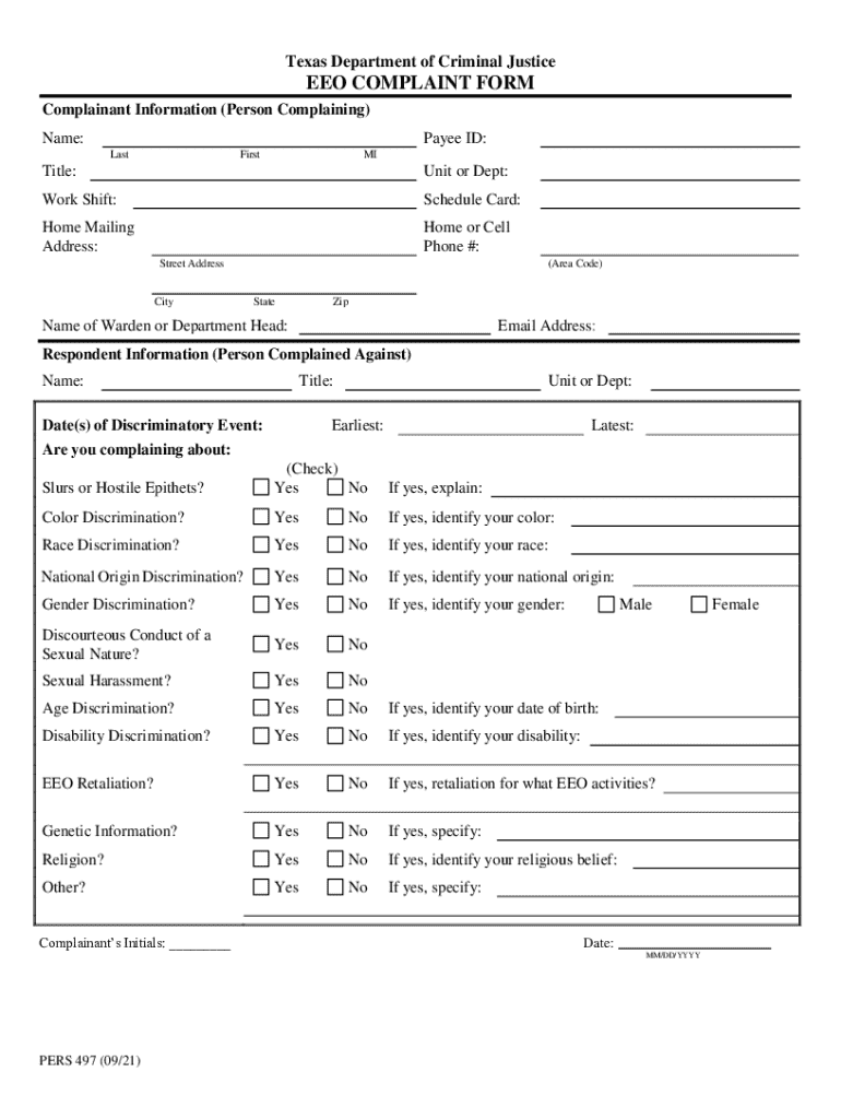  PD 31 Rev 9, DISCRIMINATION in the WORKPLACE 2021-2024