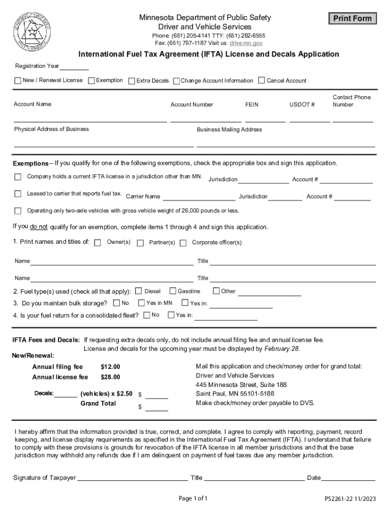  Minnesota Department of Public Safety, Driver and Vehicle 2023-2024