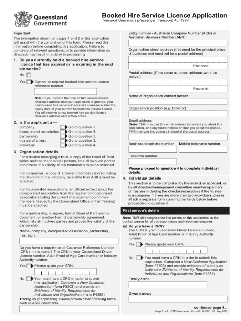  Fillable Online Steps in the Application for a Booked Hire 2023-2024